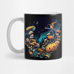 Happy Halloween at Mashroom Garden 03 Mug